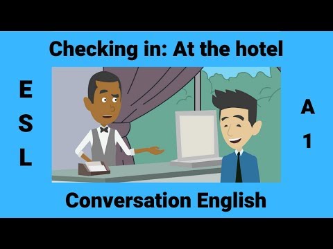 Vocabulary Tutorial - Travel English: Checking in at Hotel