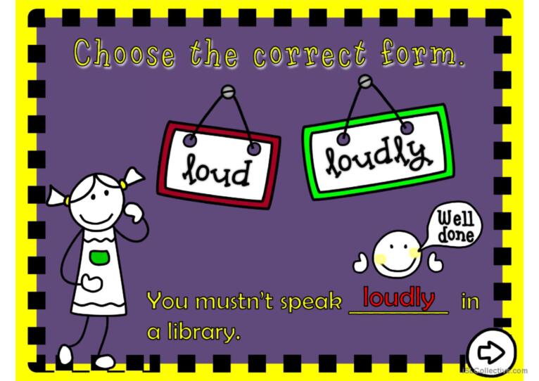 Adjectives and adverbs