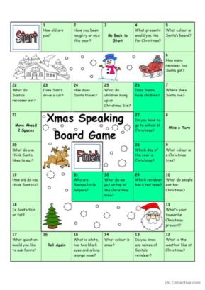 Board Game - Christmas & Santa