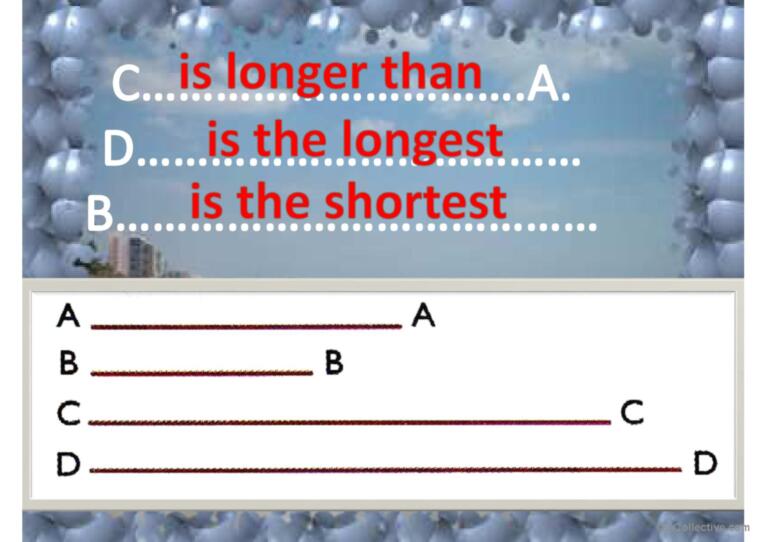 COMPARATIVES & SUPERLATIVES