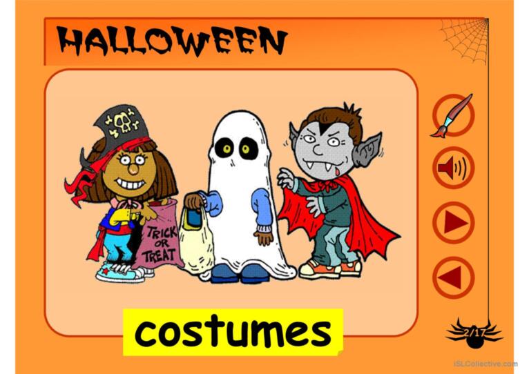 HALLOWEEN VOCABULARY