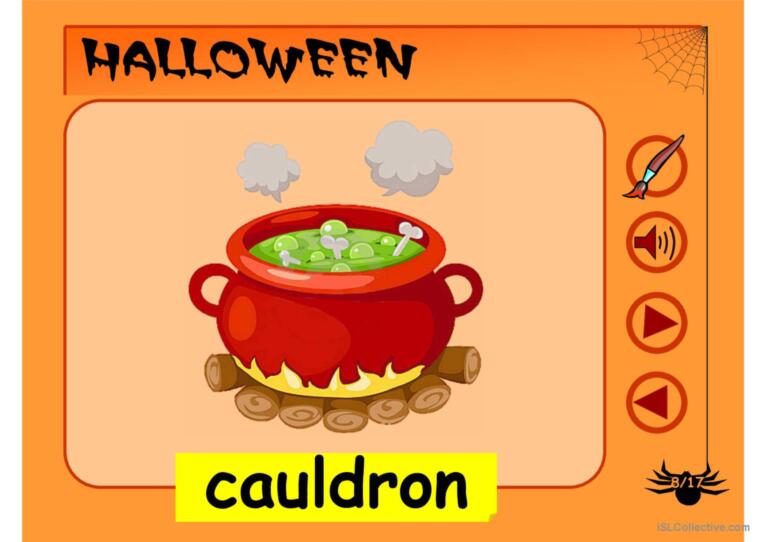 HALLOWEEN VOCABULARY