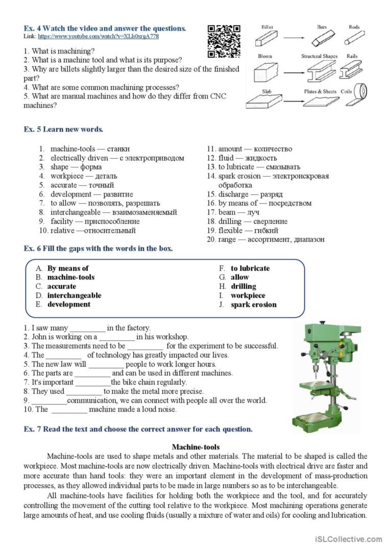 Industrial machine tools