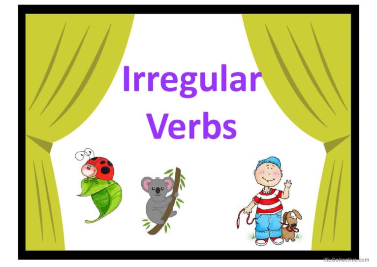 Irregular Verbs for Beginners