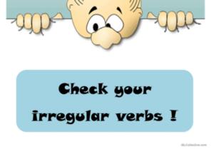 Irregular Verbs Review