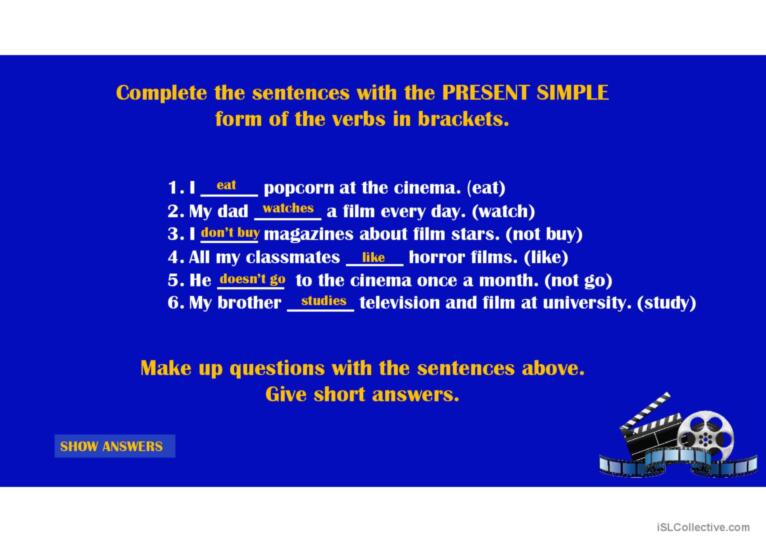 Jeopardy Game # 2 - Verb Tenses