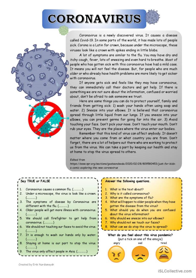 Let's talk about Coronavirus