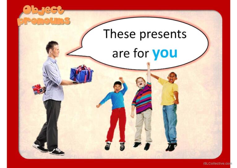 OBJECT PRONOUNS PPT