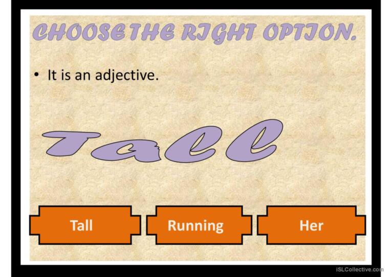 Parts of speech