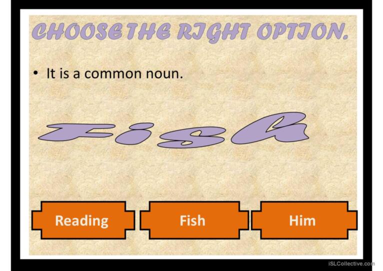 Parts of speech