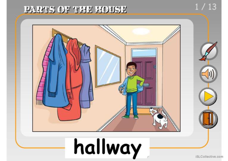 PARTS OF THE HOUSE PPT