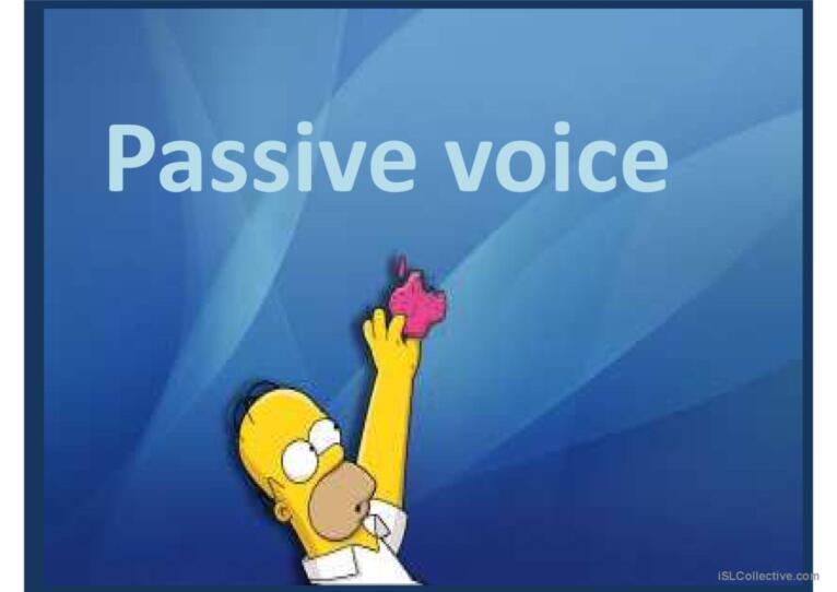 Passive voice