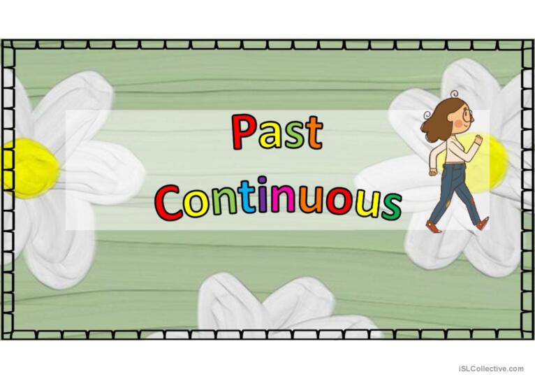 Past continouns complete ( pronouns - was / were - afirmative, negative and interrogative and exercises)