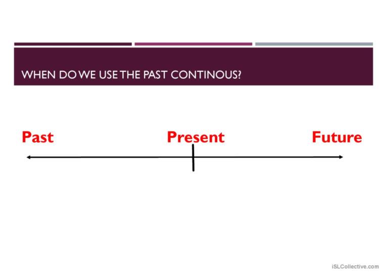 Past Continuous