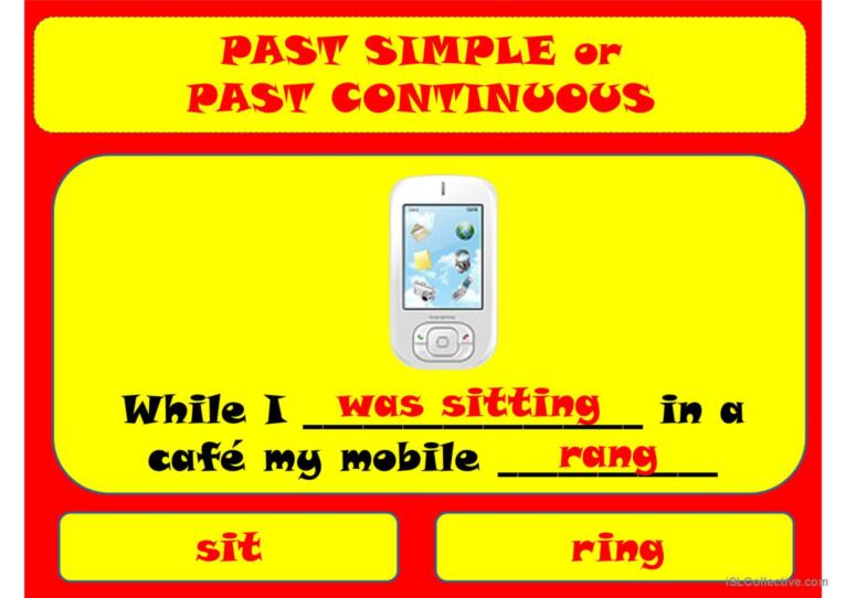 Past simple & past continuous