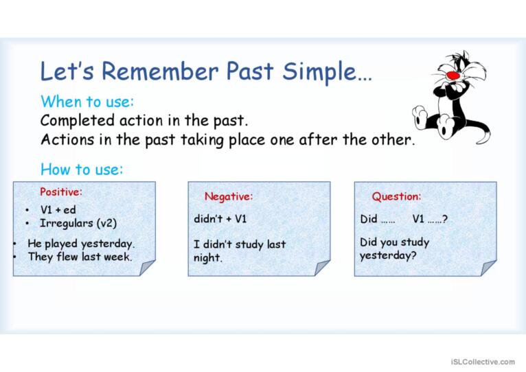 past simple / past continuous