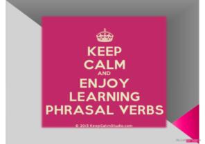 phrasal verbs