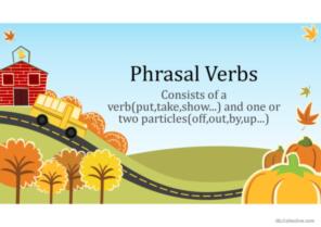 Phrasal Verbs