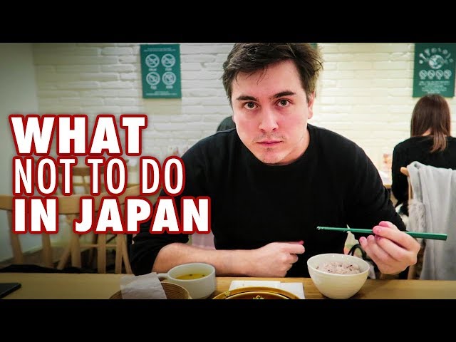 12 Things Not To Do In Japan