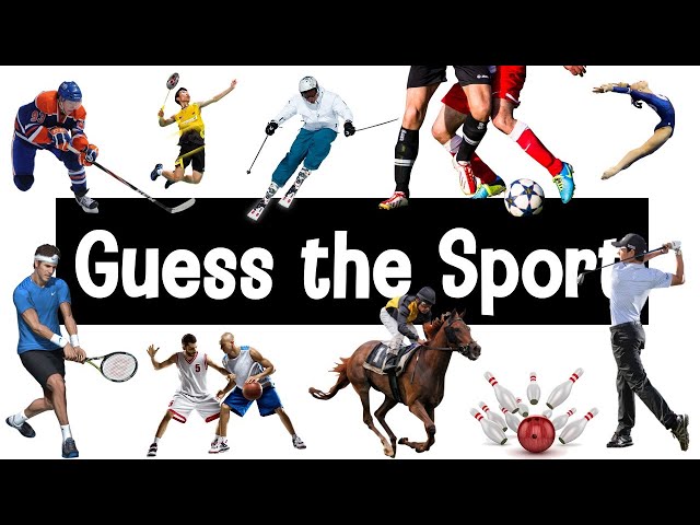 Guess The Sport Game & Guess The Sport Sound Game