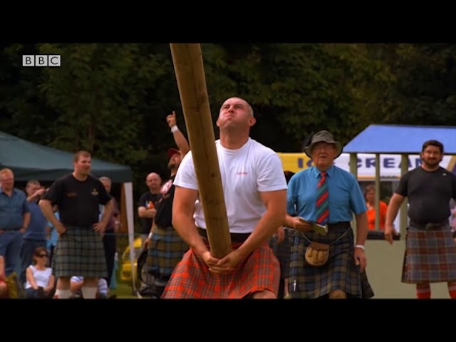 The Highland Games in Scotland