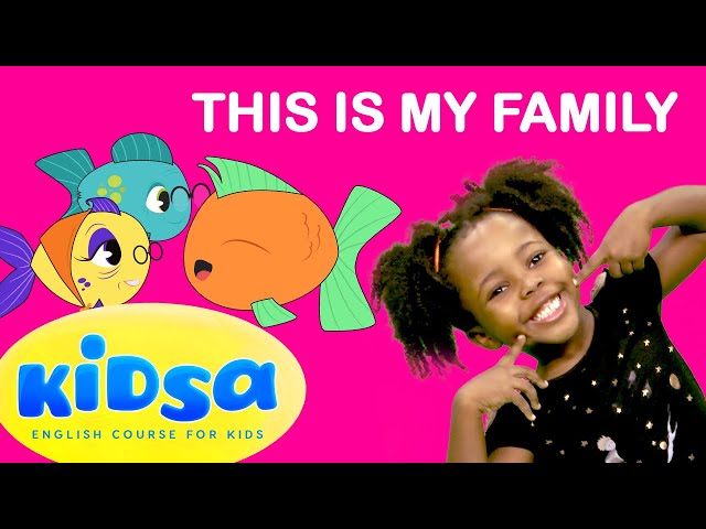 This Is My Family Song - For Kids