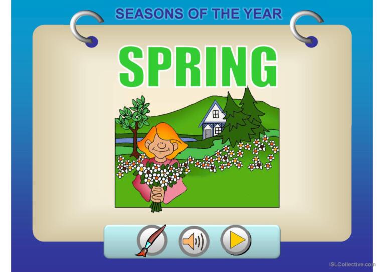 SEASONS AND MONTHS PPT