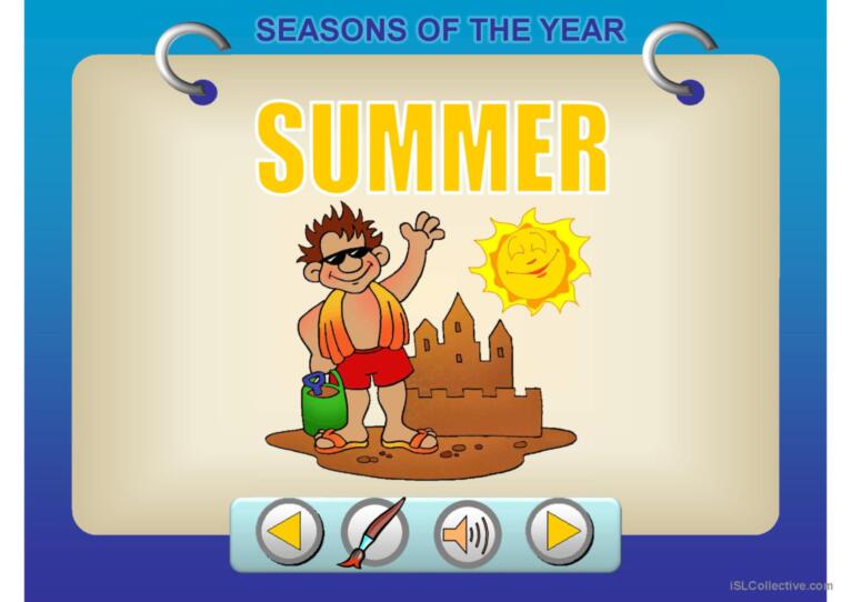 SEASONS AND MONTHS PPT