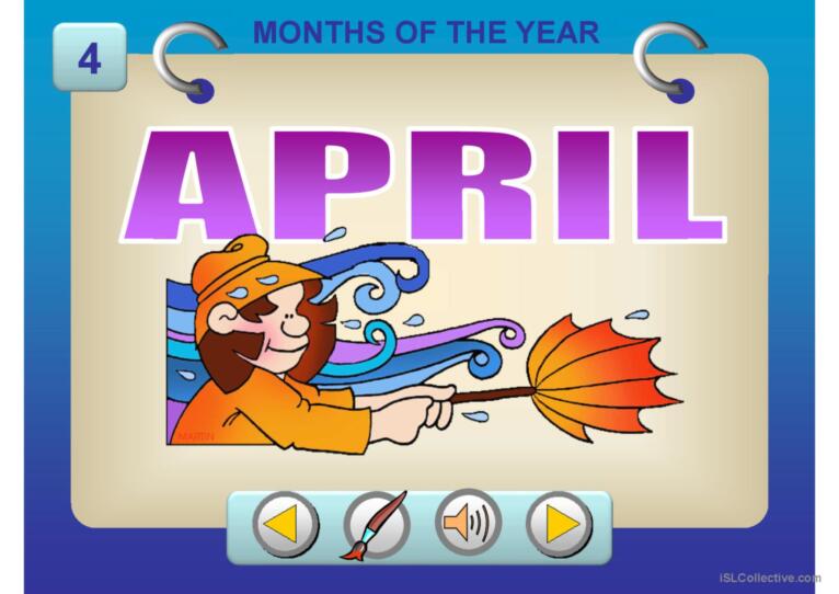 SEASONS AND MONTHS PPT