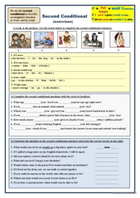 Second Conditional (exercises)