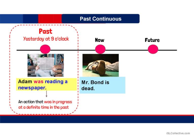 Simple past and past continuous