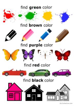 Task "Find the color"