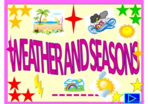 Weather and seasons powerpoint