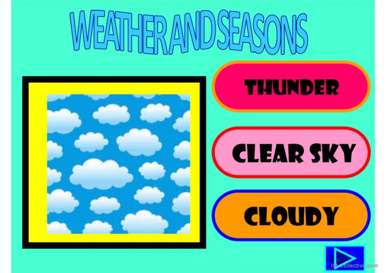 Weather and seasons powerpoint