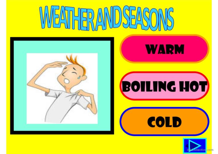 Weather and seasons powerpoint