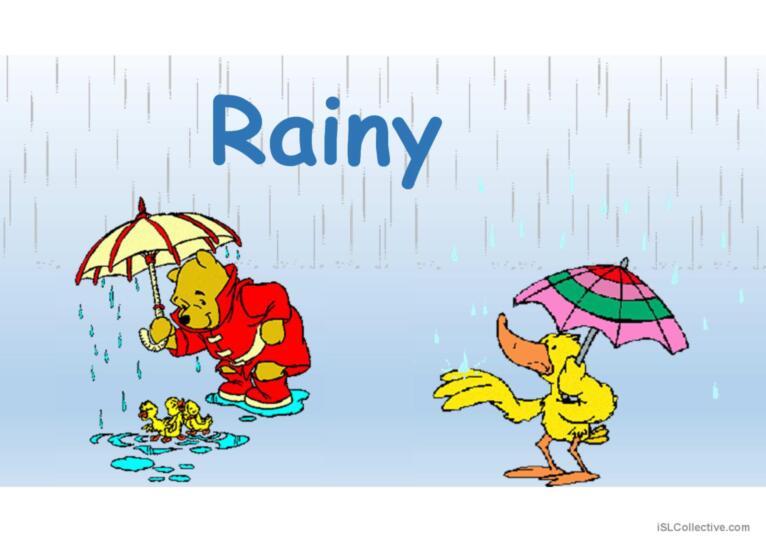 WEATHER FLASH CARDS ANIMATED