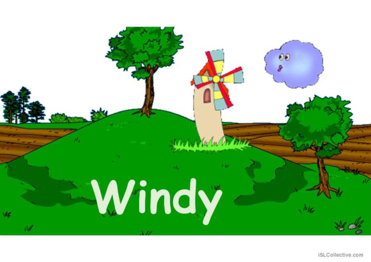 WEATHER FLASH CARDS ANIMATED