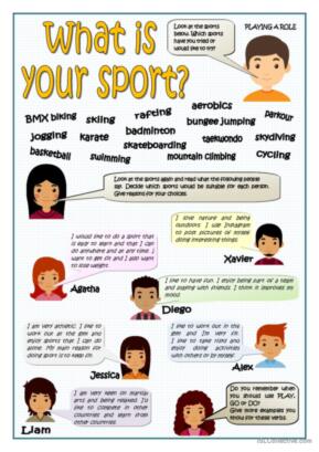 WHAT I YOUR SPORT?